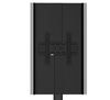 BT7004 - Bolt Down Digital Signage Mount with Screen Enclosure - Features adjustable portrait screen enclosure