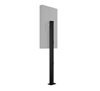 BT7004 - Bolt Down Digital Signage Mount with Screen Enclosure - Uses bt8381 Column