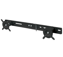 BT7320 AViBALL&reg; Mounting Rail for Two Flat Screens - Black