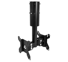 BT7552 - Back-to-Back Flat Screen Ceiling / Desk Mount for use with &Oslash;50mm Poles