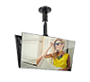 BT7552 - Back-to-Back Flat Screen Ceiling / Desk Mount - Ceiling Mounted with Screen