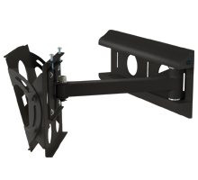BT8005 Heavy Duty Large Flat Screen Wall Mount with Single Arm - Black