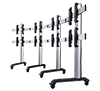BT8374 - Mobile Curved Videowall Stand