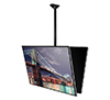 BT8429 - Back to Back Flat Screen Ceiling Mount with Tilt