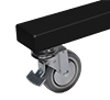 BT8512 - Includes non-marking 4 inch locking/braked castors