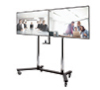 Twin Screen VC Display Trolley - with screens