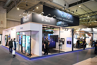 B-Tech stand at ISE 2026