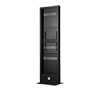 Can be used freestanding or bolted to the floor