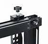 Tool-less micro-adjustment at 8  points for seamless display alignment